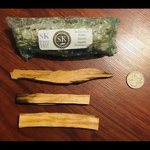 White Sage & Palo Santo sticks